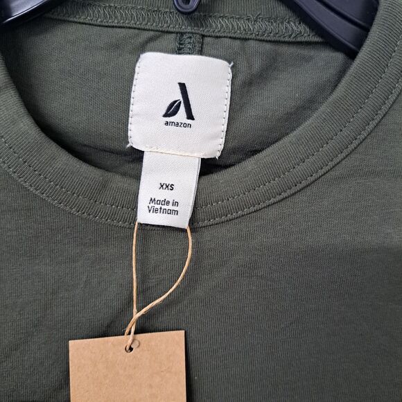 Amazon Aware Men's Cotton Crew Short-Sleeve T-ShirtSize‎ XXS - Picture 2 of 7